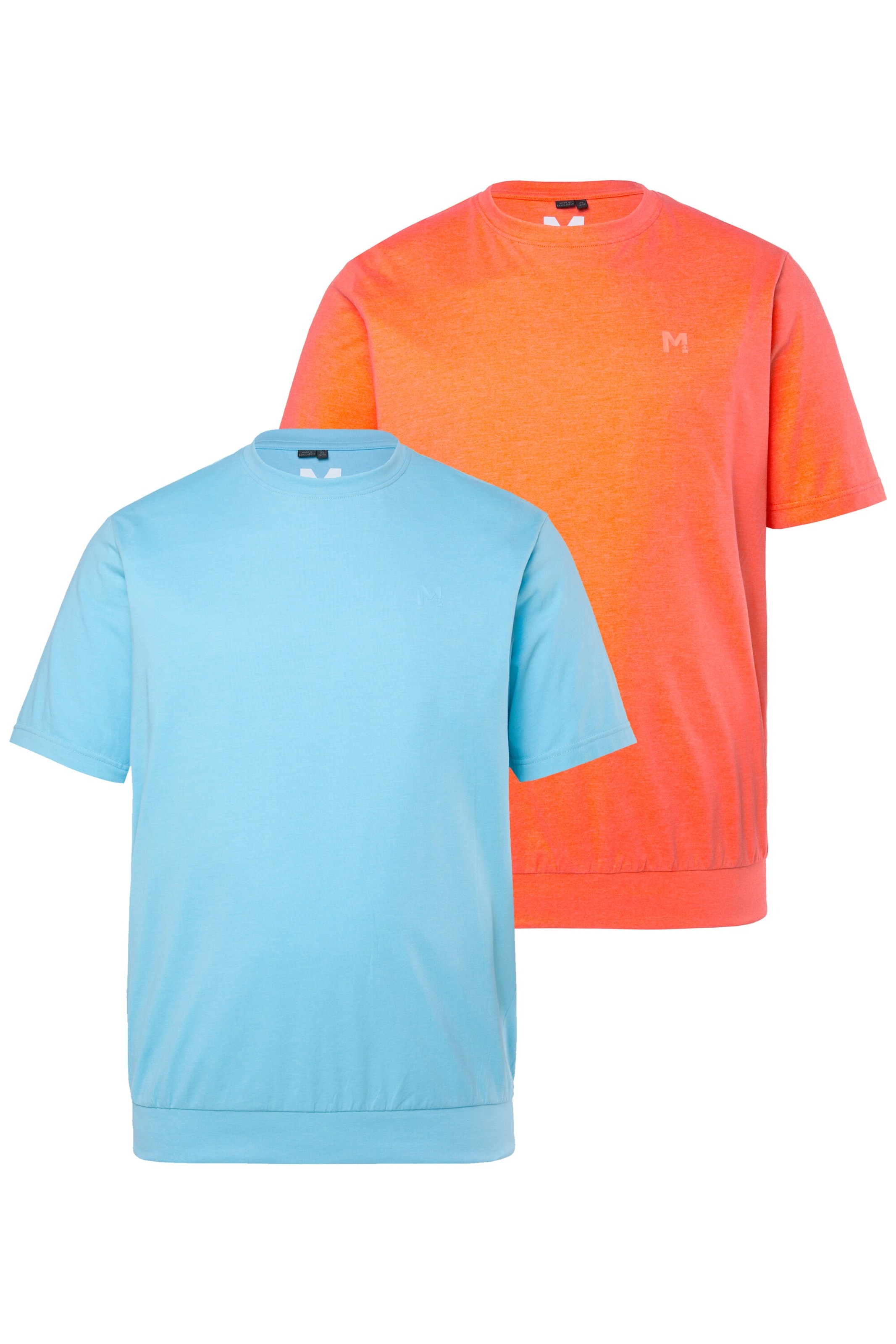 Men Plus Shirt in Blue: front
