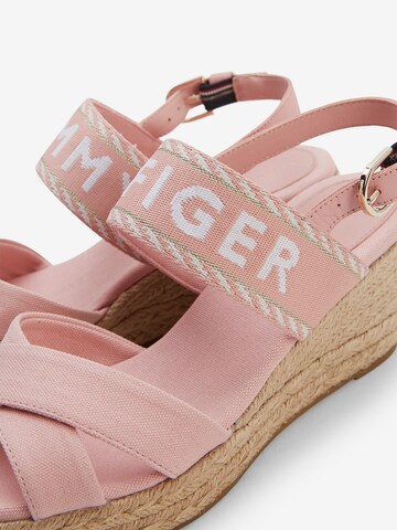 TOMMY HILFIGER Sandale in Pink