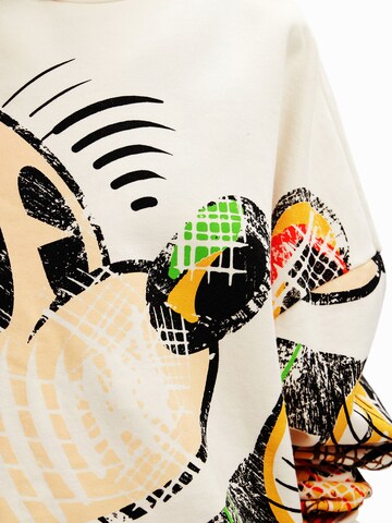 Felpa 'Mickey Mouse' di Desigual in bianco