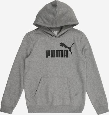 PUMA Кофта на молнии 'ESS No. 1' в Серый: спереди