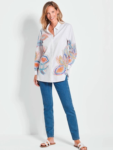 Goldner Blouse in White