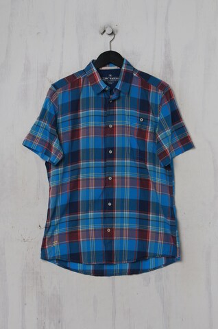 TOM TAILOR Button Up Shirt in M in Blue: front