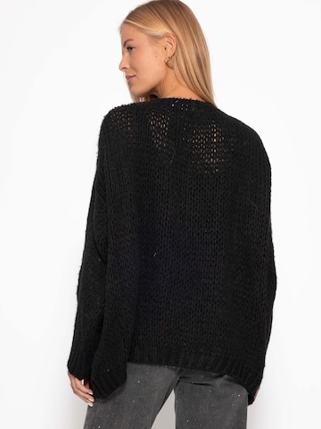SASSYCLASSY Oversized Cardigan in Black