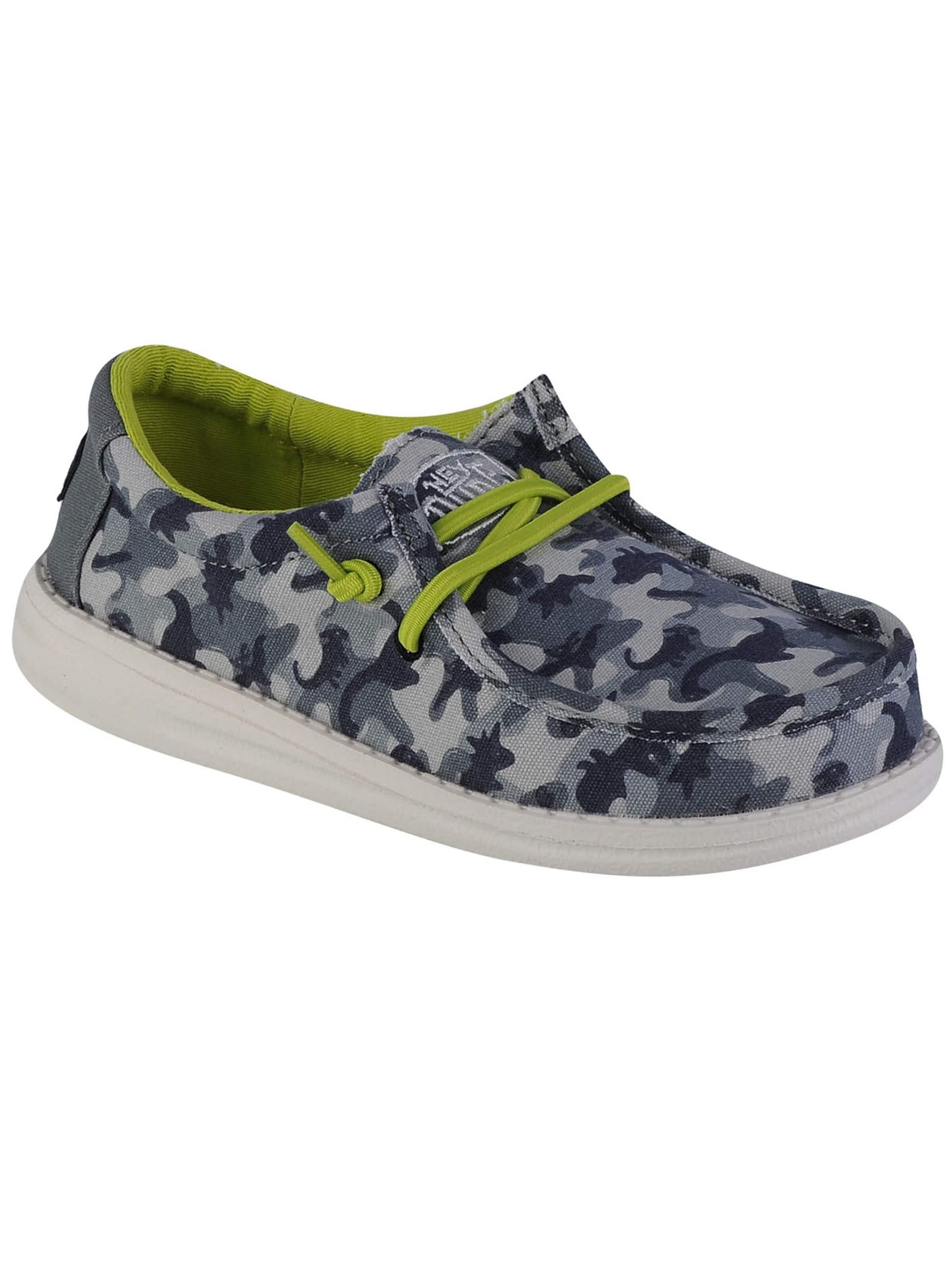 HEY DUDE Lage schoen 'Hey Dude Wally Youth Camodino' in Grijs: voorkant