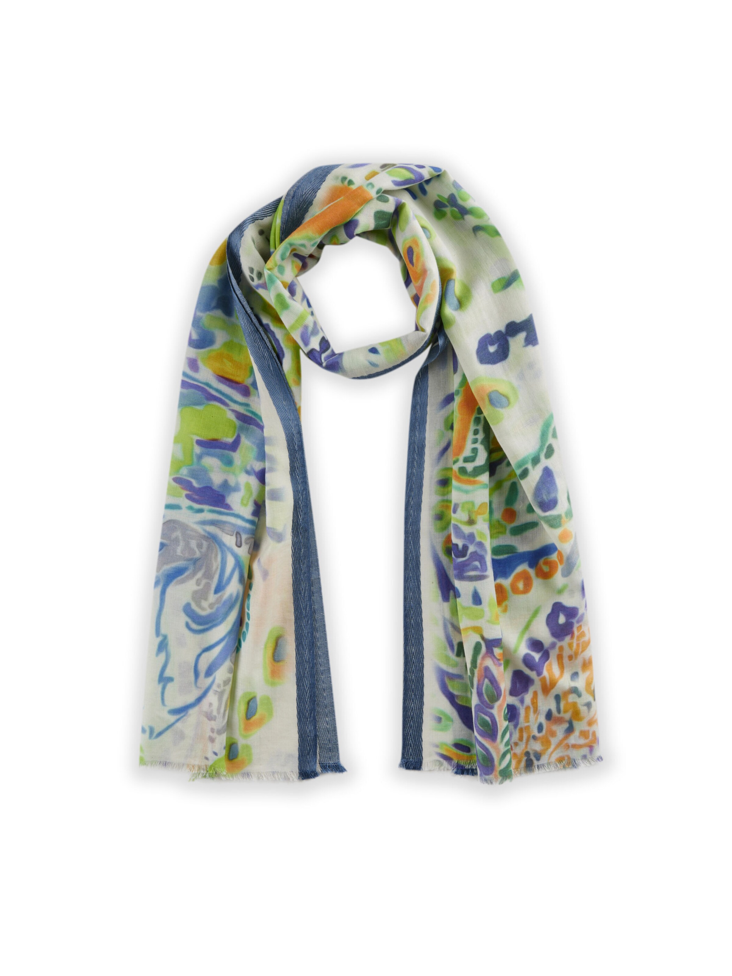 CODELLO Sjaal in Blauw: voorkant