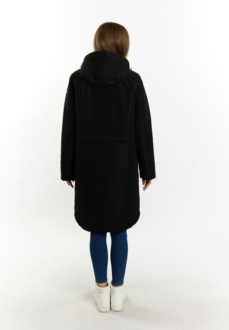 DreiMaster Maritim Raincoat 'Boundry' in Black