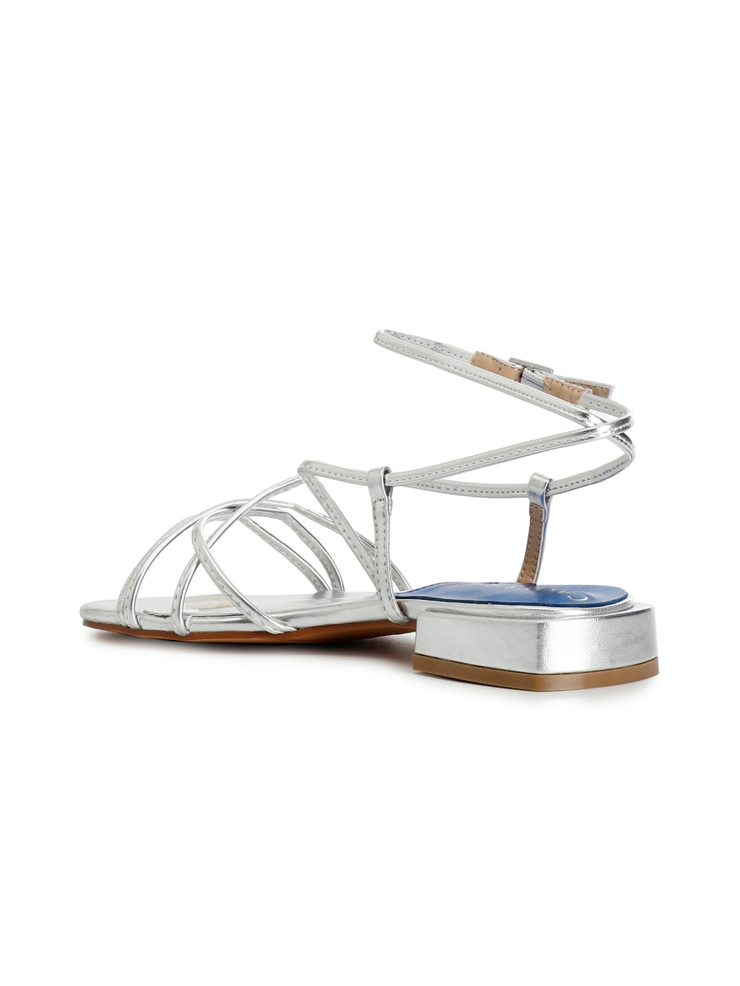 Sandalo con cinturino di CAFè NOIR in argento