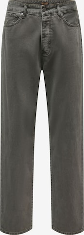 Only & Sons Loosefit Jeans 'ONSFade' in Grijs: voorkant