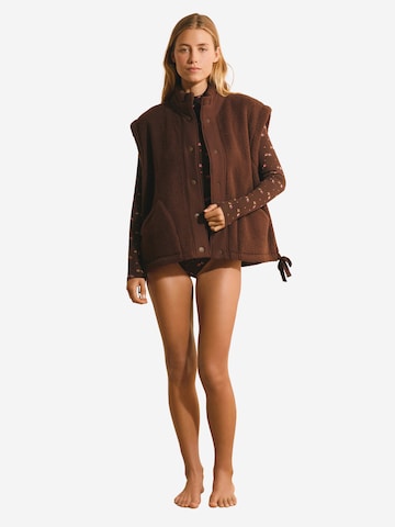 ETAM Bodywarmer 'Halyssia' in Bruin