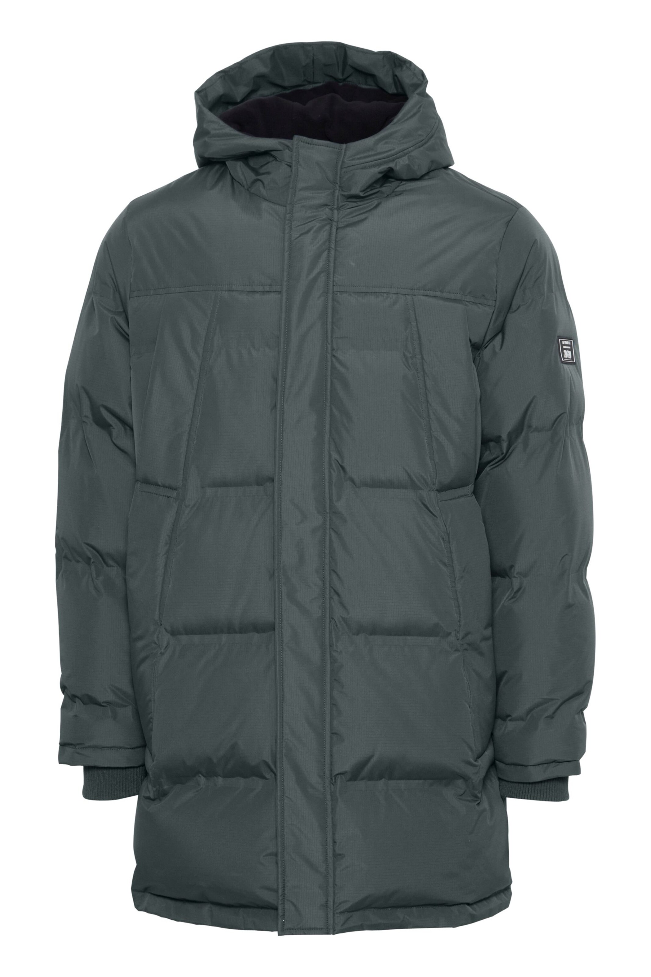 11 Project - Casaco de inverno 'Gondo' em cinzento: frente