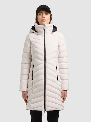 khujo Winter coat 'Darcie' in White: front