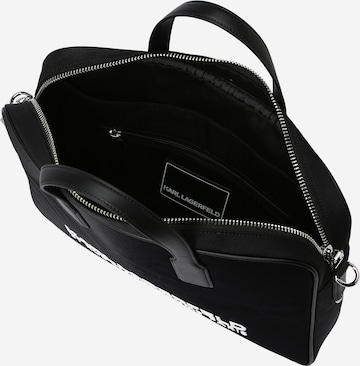 Sac d’ordinateur portable Karl Lagerfeld en noir