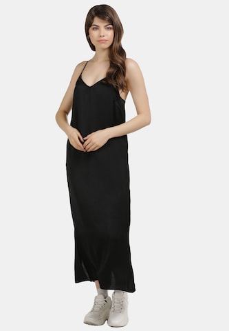 MYMO Summer Dress in Black: front