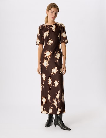 Whistles Dress in Brown: front