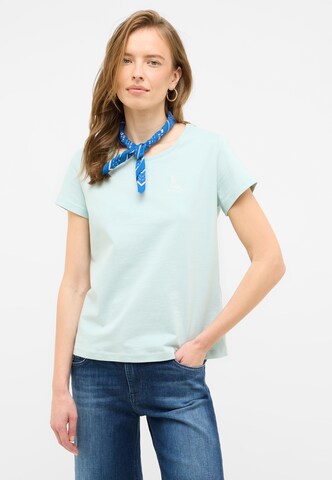 MUSTANG T-Shirt 'Alma' in Blau: Vorderseite