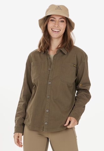 Whistler Athletic Button Up Shirt 'Fallon' in Green: front