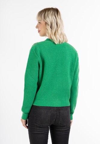 MYMO Knit cardigan 'Nolie' in Green