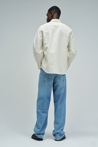 Salsa Jeans Regular Fit Hemd in Gelb