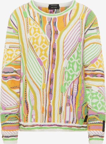 Carlo Colucci Sweater 'Cuscuna' in Mixed colors: front