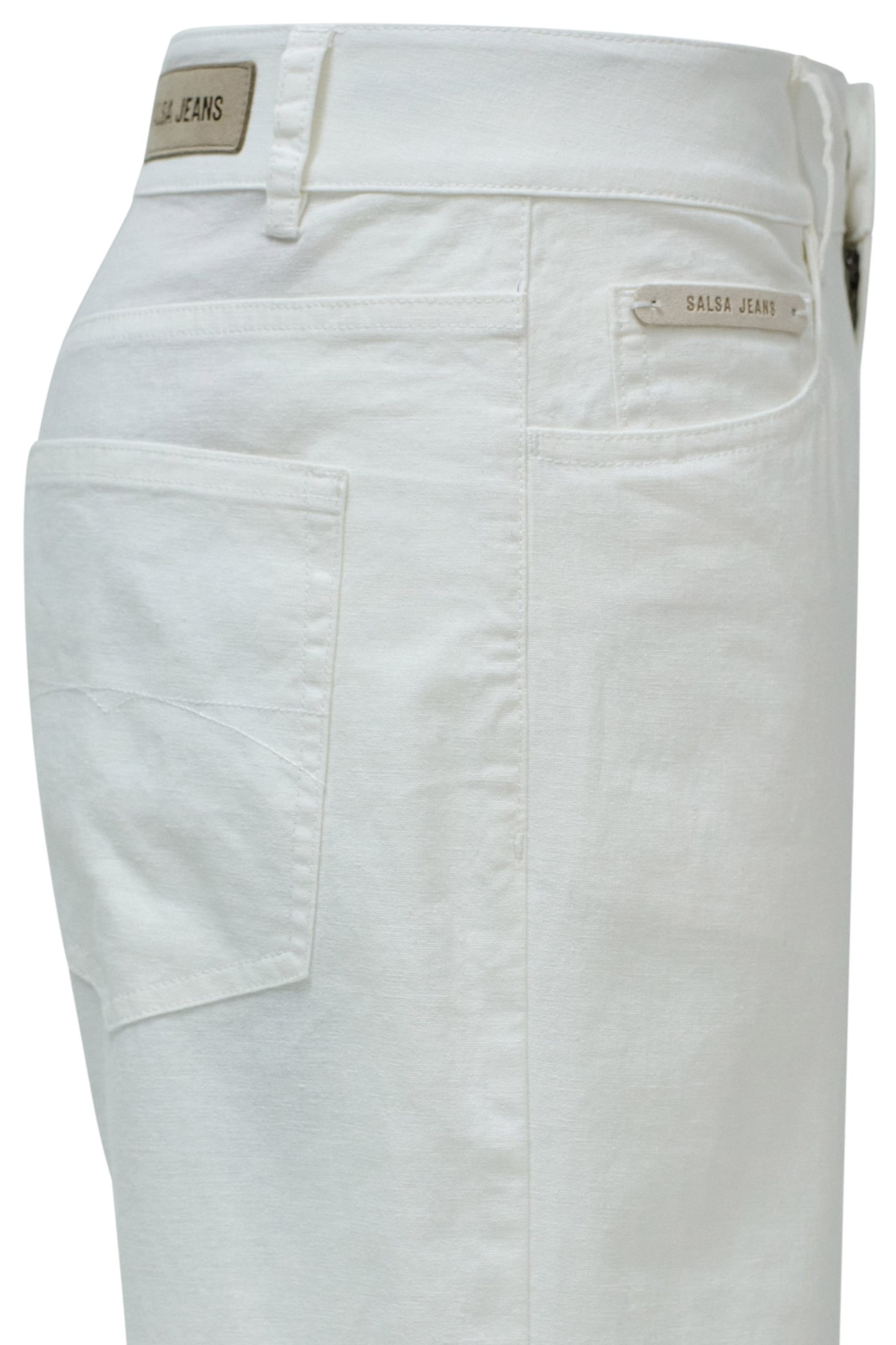 Salsa Jeans Regular Chino in Wit