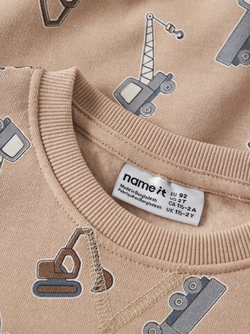NAME ITSweater majica 'NMMVIMO' - bež boja