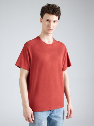T-Shirt 'THE ESSENTIAL' LEVI'S ® en rouge : devant