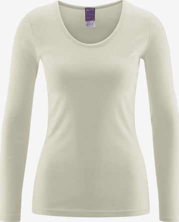 Living Crafts Undershirt 'JOHANNA' in Beige: front