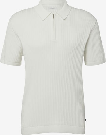 s.Oliver Strickpullover in Beige: Vorderseite