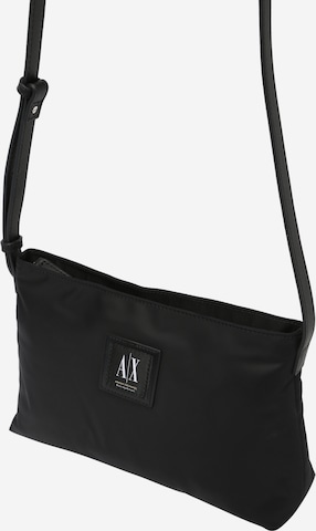 ARMANI EXCHANGE Skuldertaske i sort: forside