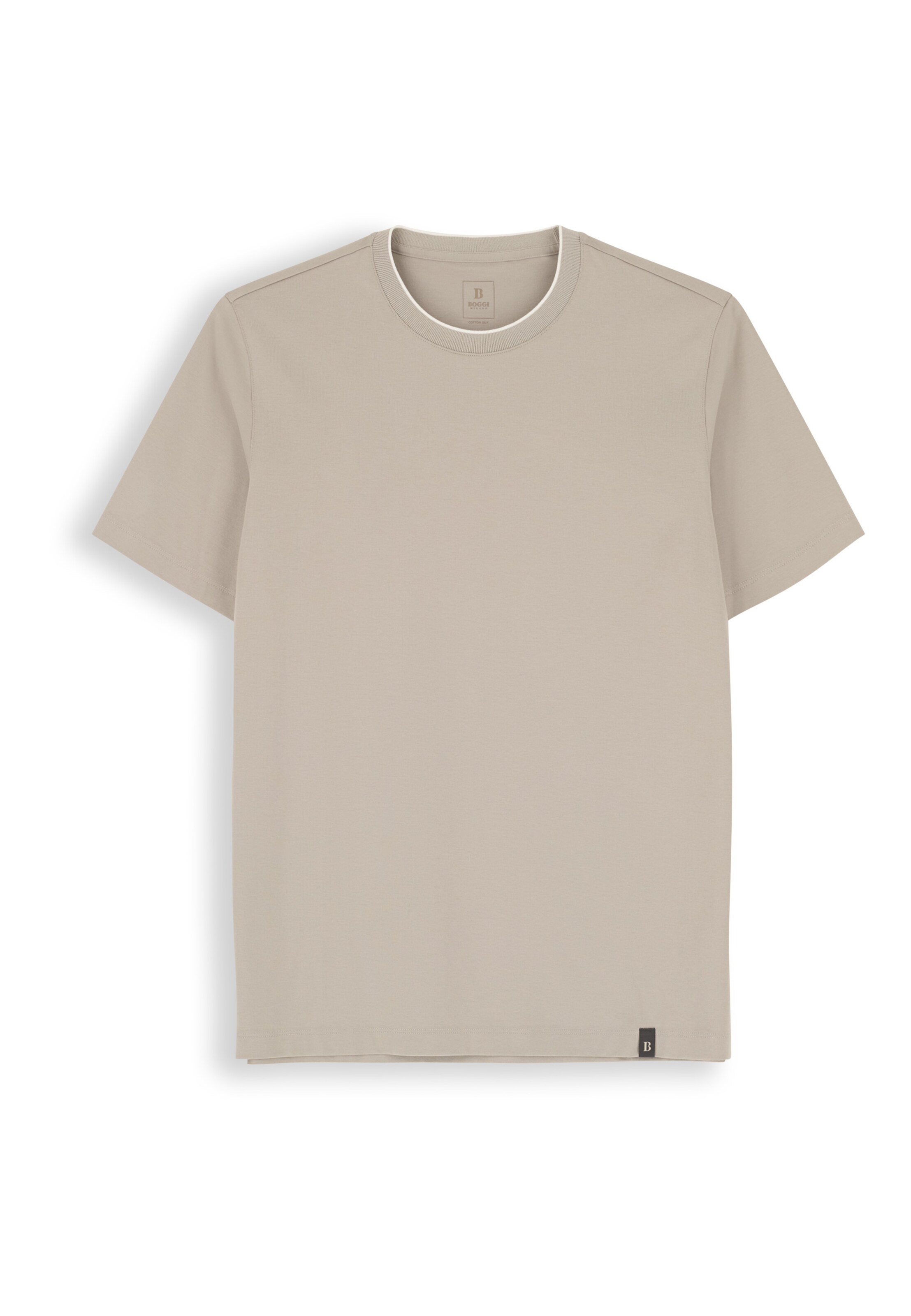 Boggi Milano Shirt in Beige: front