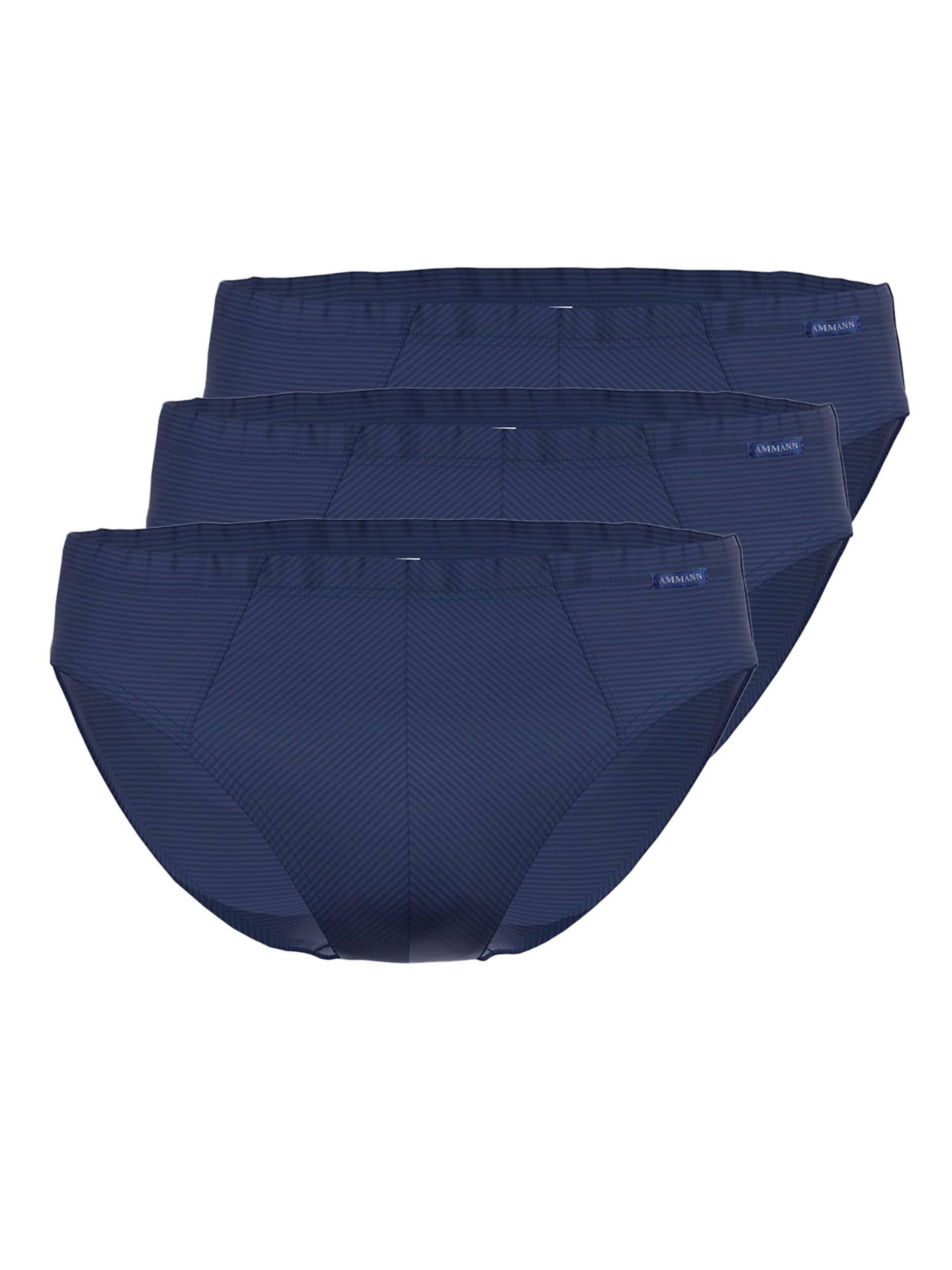 Ammann Slip 'Cotton & More'‌‌‌ in Blau: Vorderseite