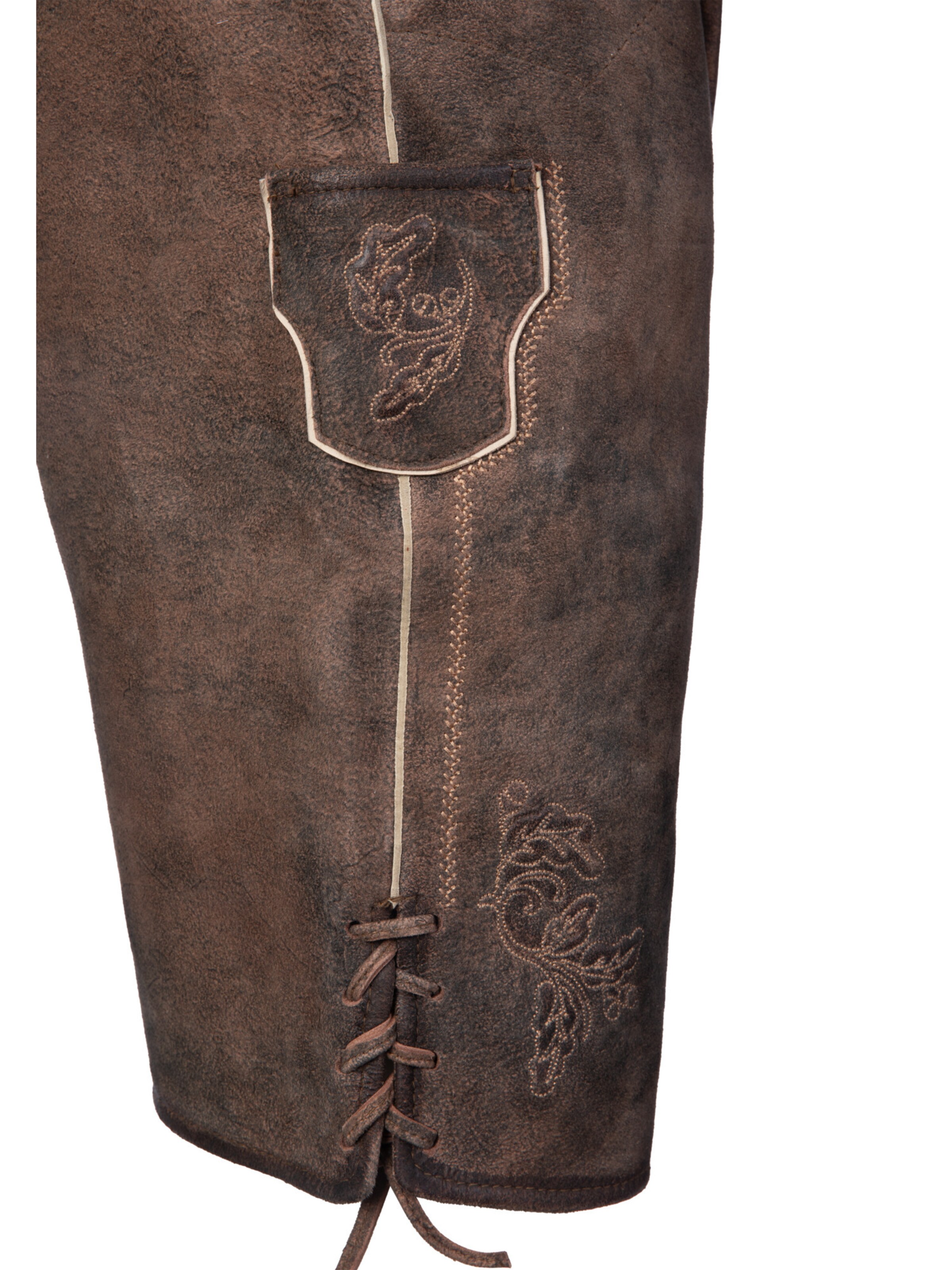 SPIETH & WENSKY - regular Pantalón tradicional 'TG-Dettelbach' en marrón