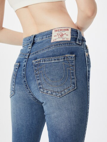 True Religion Rozkloszowany krój Jeansy 'REAGAN' w kolorze niebieski