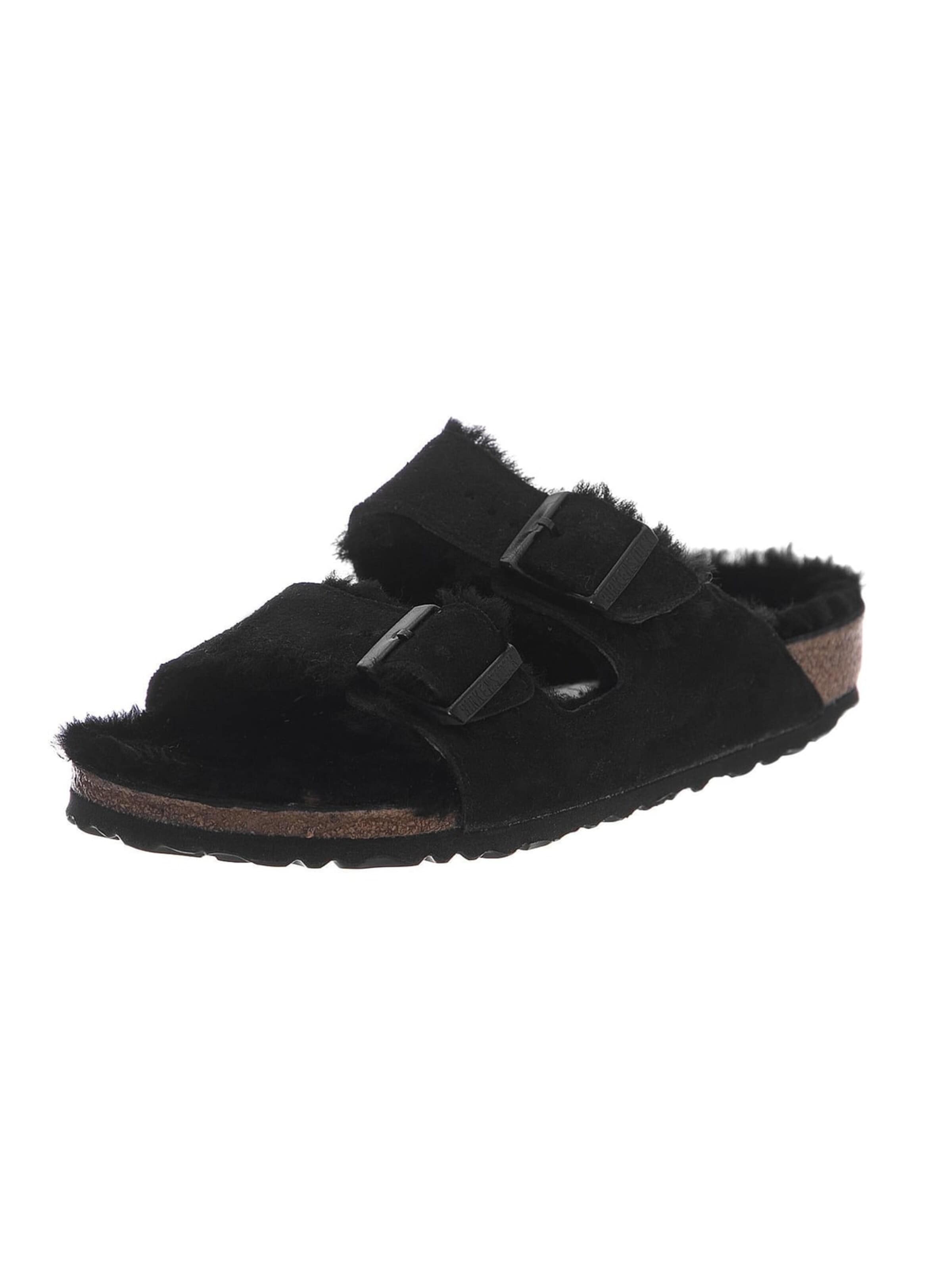 London Store Sandały 'Arizona' w kolorze czarny: przód