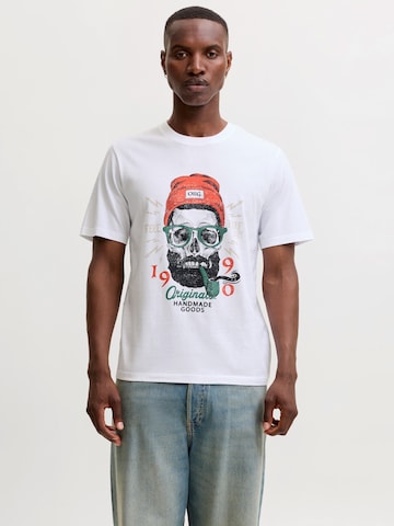 JACK & JONES Shirt 'JORSHAPE' in Blue: front