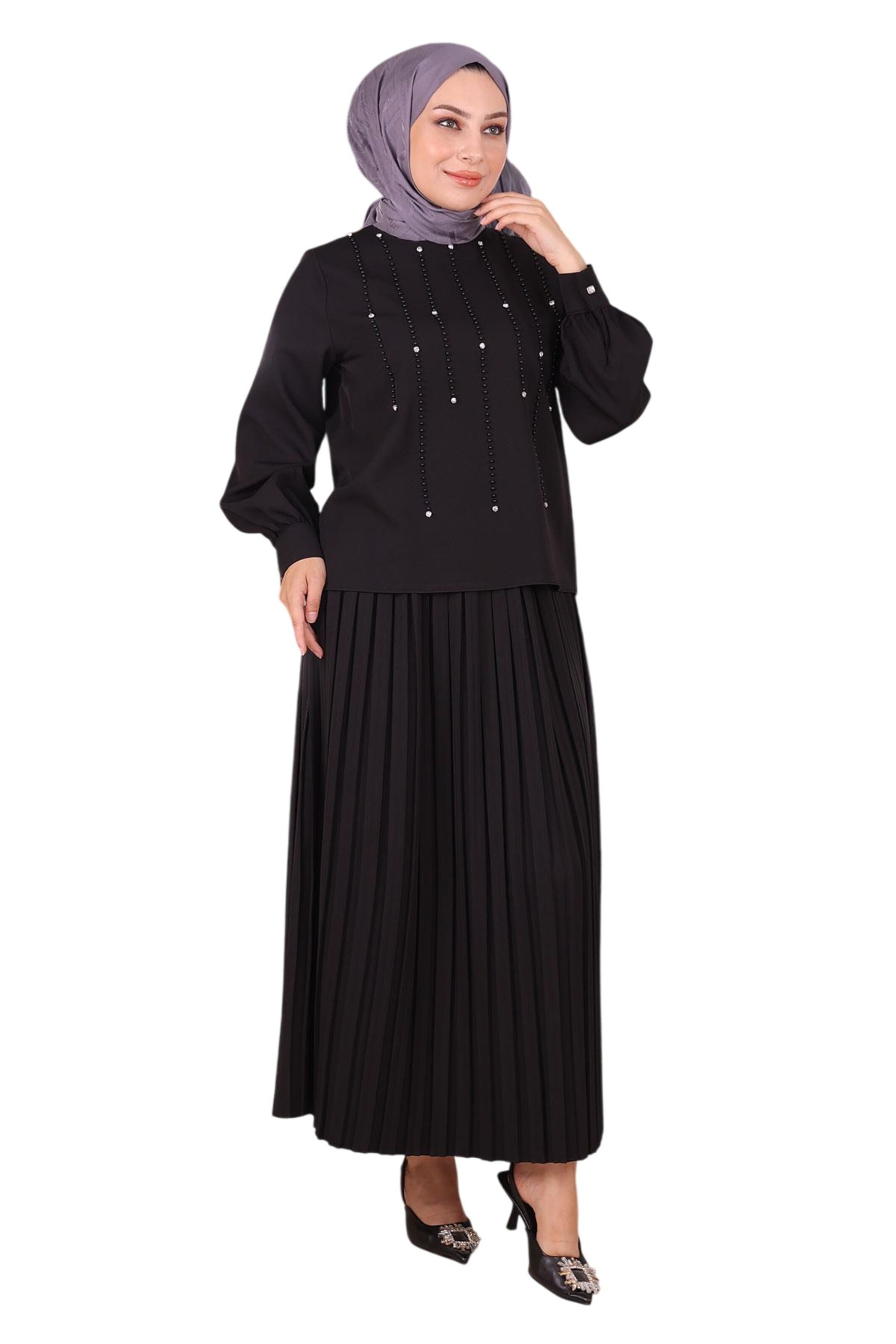 MODAMIHRAM Set in Schwarz