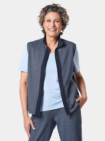 Goldner Vest in Blue: front