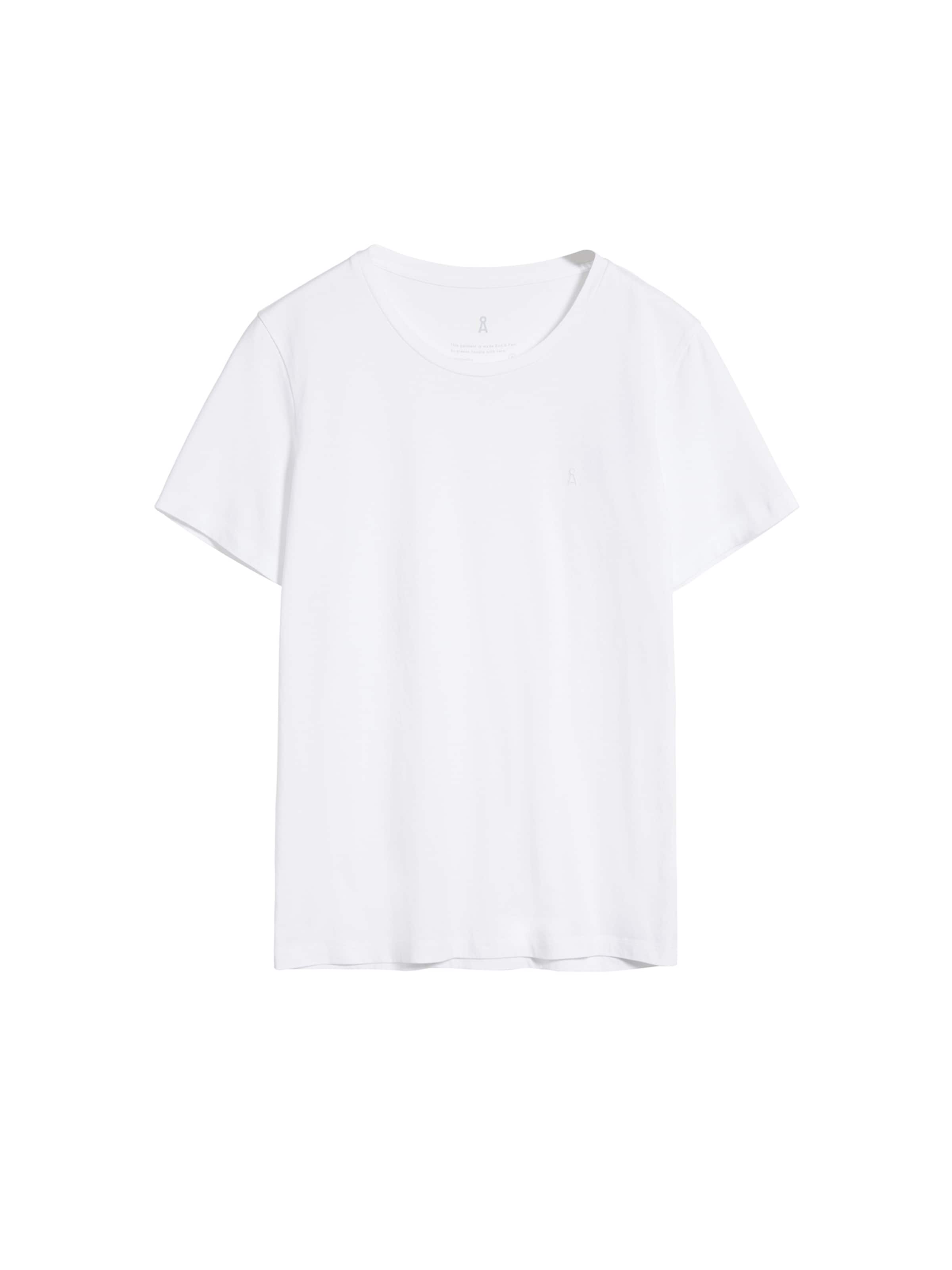 ARMEDANGELS Тениска 'Mara' в бяло: отпред