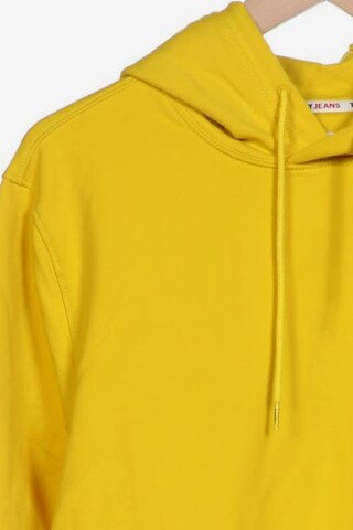 Tommy Jeans Kapuzenpullover L in Gelb