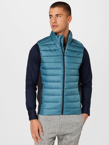 Gilet Calvin Klein en bleu : devant