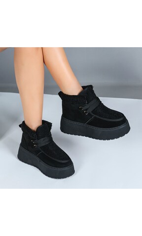 Ital-Design Ankle Boots in Black: front