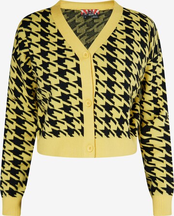 Cardigan myMo ROCKS en jaune : devant