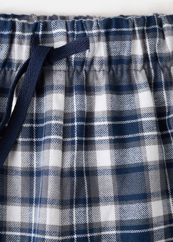 MANGO TEEN Pyjama 'Zermatt' in Blau