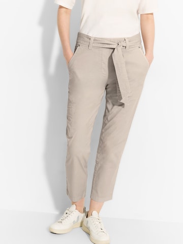 Tapered Pantaloni di CECIL in beige: frontale