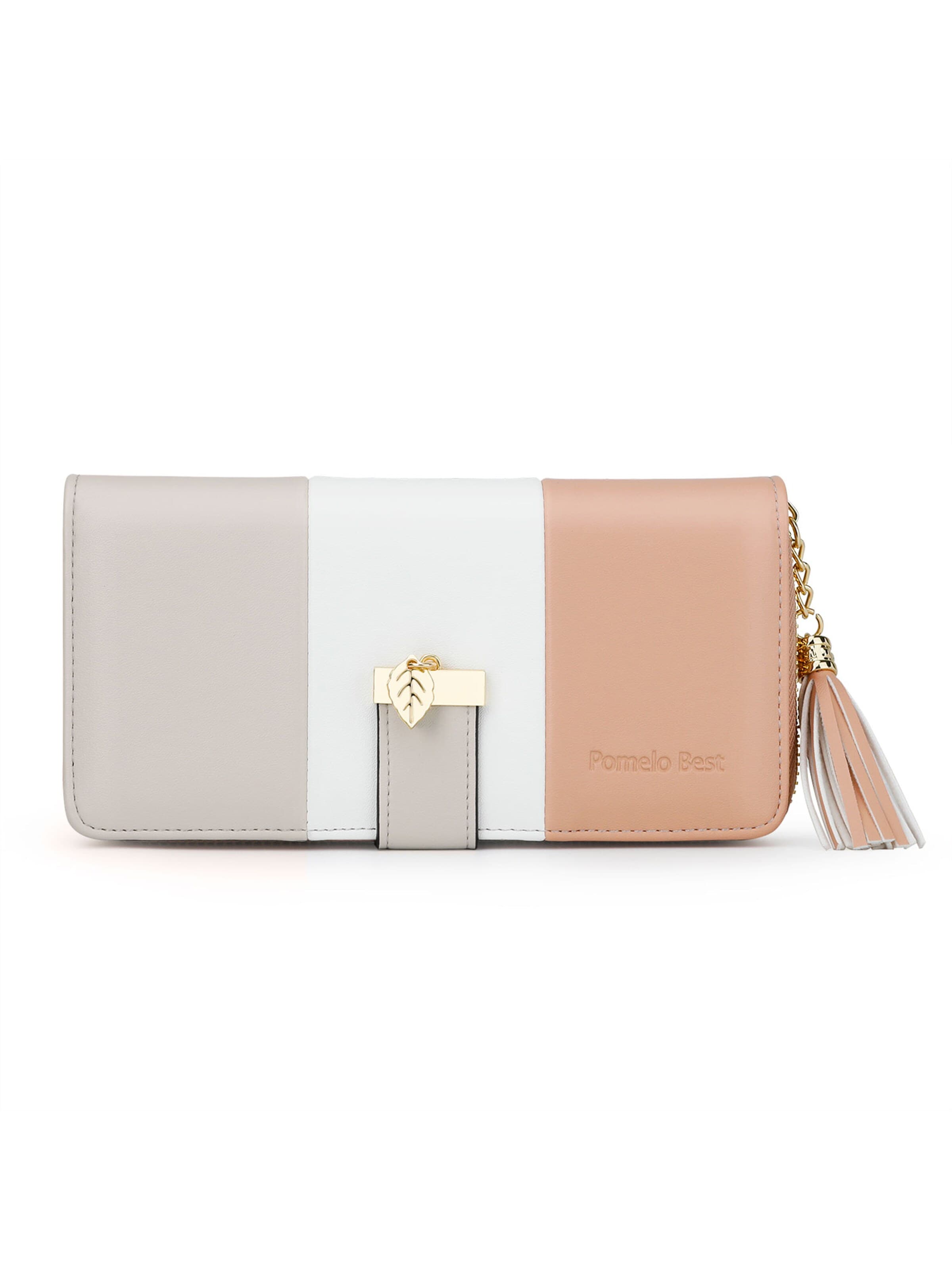 Porte-monnaies 'Damen Klassisch Minimalistisch' Pomelo Best en beige