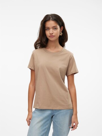VERO MODA - Camiseta 'VMPaula' en beige: frente