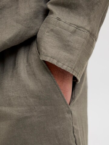 JACK & JONES Loosefit Chinobyxa 'JPSTKarl JJLawrence' i grön