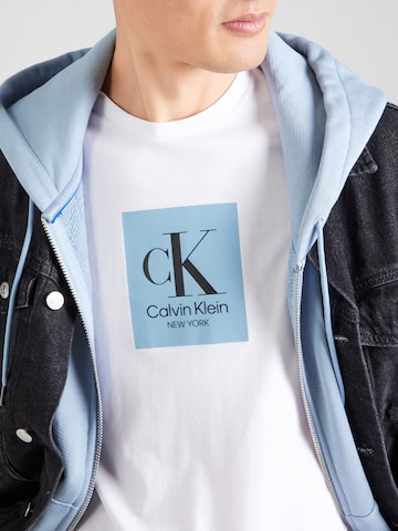 Calvin Klein Μπλουζάκι σε λευκό