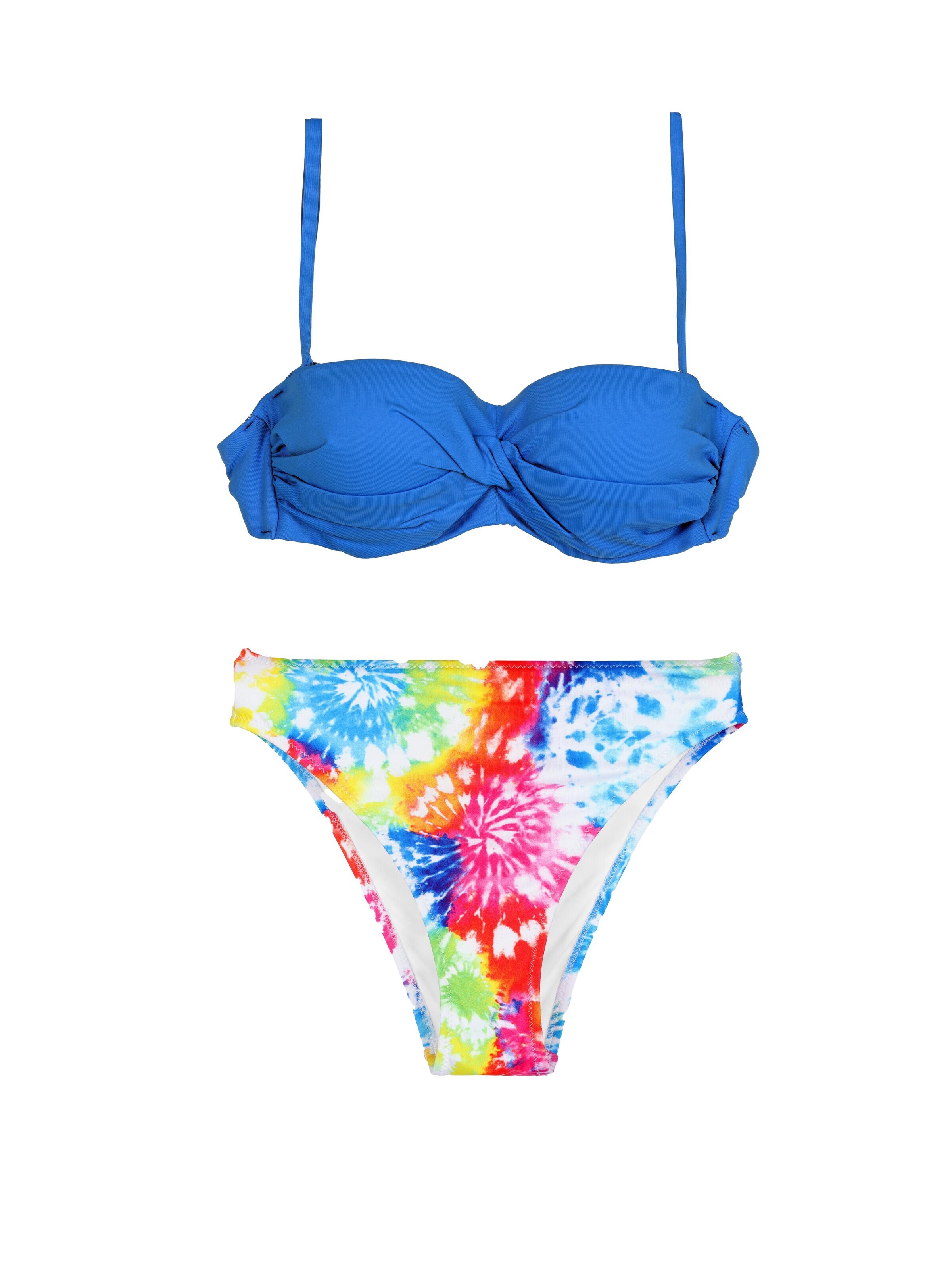 Lady EtnaBandeau Bikini 'Alice' - plava boja: prednji dio