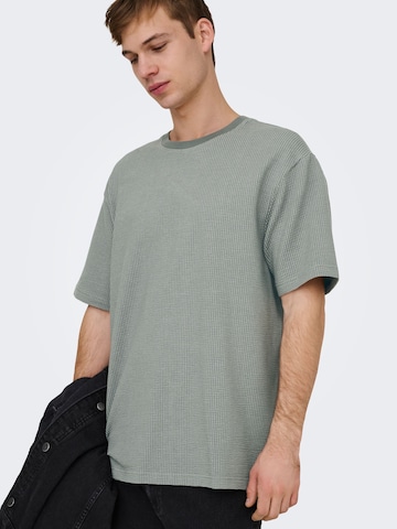 Only & Sons T-Shirt 'ONSKian' in Grau